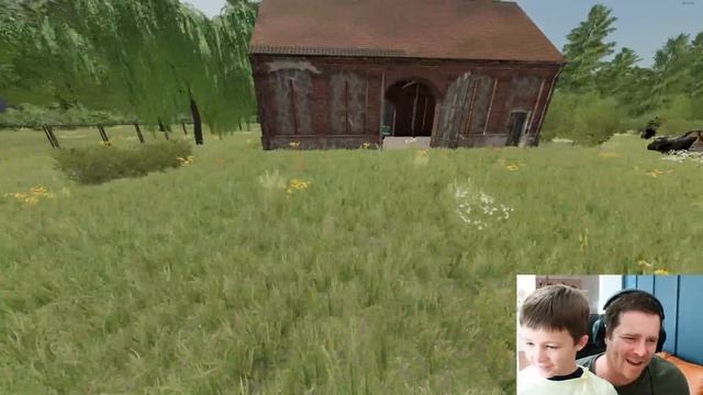 Mowing Abandoned Cemetary and Mansion | Farming Simulator 22 смотреть онлайн
