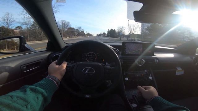 2021 Lexus IS 350 F Sport AWD (POV Drive) [ASMR]