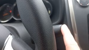 Рено Логан 2, загорелась оранжевая пила.