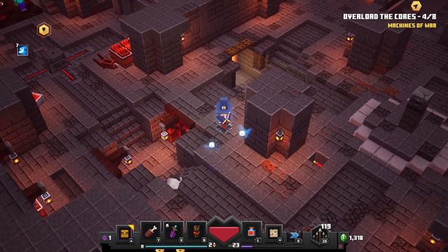 Minecraft Dungeons Fiery Forge | 90% + of map revealed смотреть онлайн
