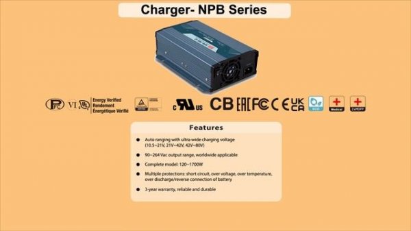 MEAN WELL Industrial Grade, Reliable and Durable Charger and Inverter