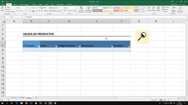 Control de Almacén, inventario de entradas, salidas y stock en Excel смотреть онлайн