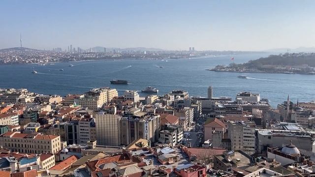 Стамбул! Вид на город с Галатской башни!