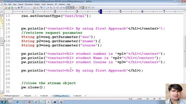 20 Different ways of gathering Request parameter Values from client request to servlet program | ad смотреть онлайн
