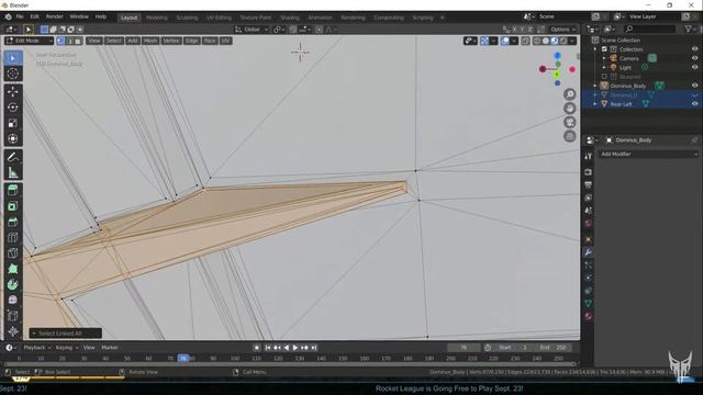 Modeling 3D Dominus Car from Scratch | Rocket league TW Dominus | Speed Game Model S1 E2 смотреть онлайн