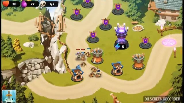 Прохождение игры Castle creeps смотреть онлайн