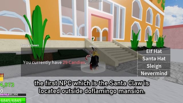 [LIMITED!] ALL CHRISTMAS NPC LOCATION IN BLOX FRUITS! смотреть онлайн