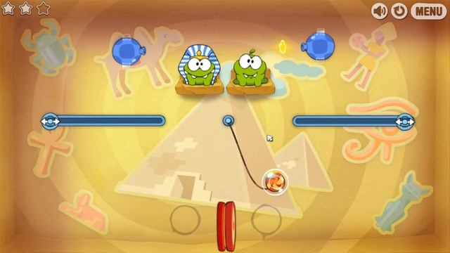 Cut the Rope: Time Travel -- Level 5-3 [Ancient Egypt] Walkthrough смотреть онлайн