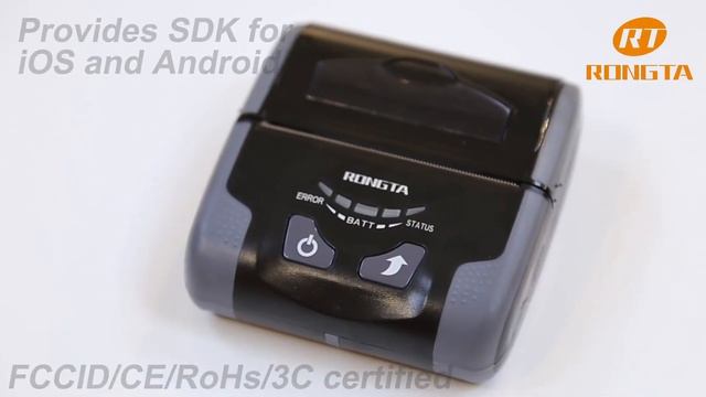 【No.RPP300】Mobile Receipt Printer from Rongta Technology смотреть онлайн