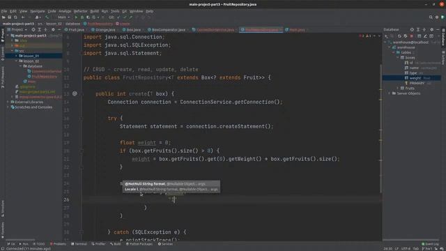 Java Core. Блок #3. Занятие #2 смотреть онлайн