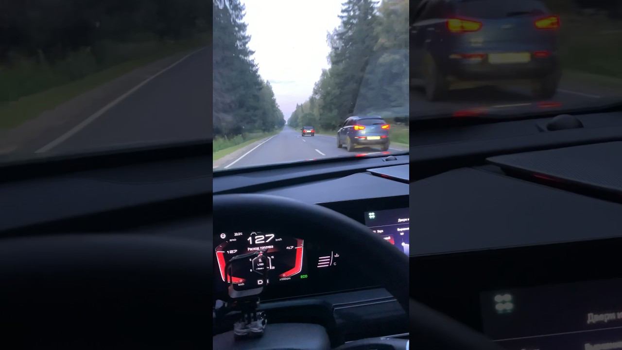 Обгон «Девяточки» - ух, мощь! #automobile #overtake смотреть онлайн