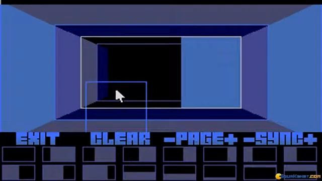 The Light Corridor gameplay (PC Game, 1990) смотреть онлайн