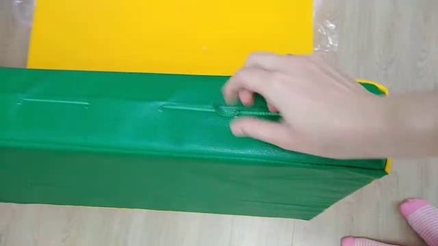 Распаковка - Гимнастический мат Perfetto Sport Складной