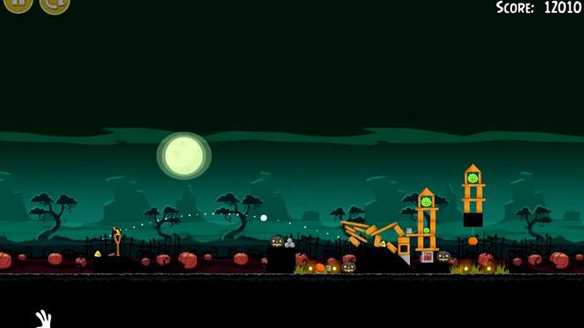 Angry Birds: Seasons. Ham'o'ween (level 1-2) 3 stars Прохождение от SAFa смотреть онлайн