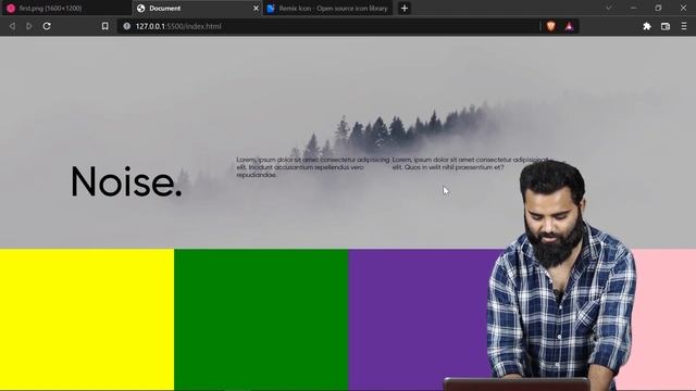 Landing Page With HTML & CSS | 05 | Sheryians Coding School | Modern UI/UX смотреть онлайн