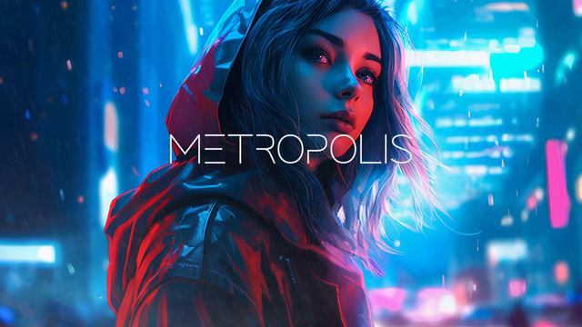 Metropolis - Futuristic Cyberpunk Ambient Music | Captivating Cinematic Style смотреть онлайн