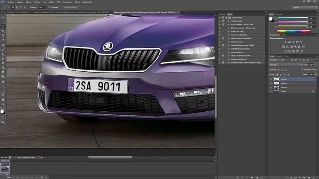 Škoda Superb 2015 - Virtual Tuning (Photoshop) [1080p] смотреть онлайн