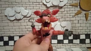 Обзор на фигурки из пластилина по фнаф 1