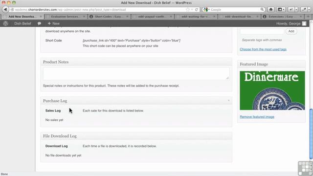 WordPress for E-Commerce - 51/132 -Easy Digital Downloads Adding And Displaying Products смотреть онлайн