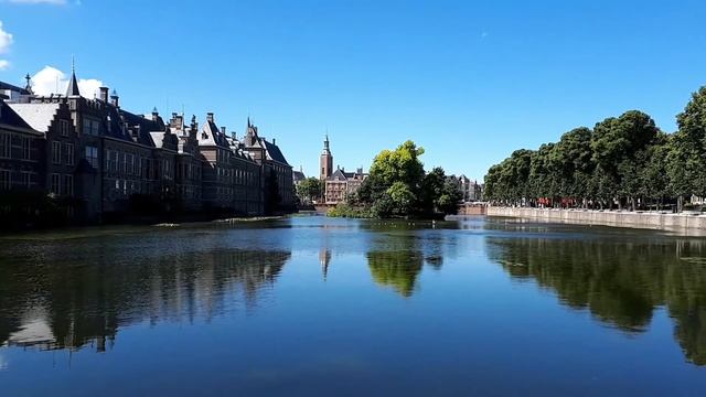 Гаага, центр, озеро - Den Haag, Nederland