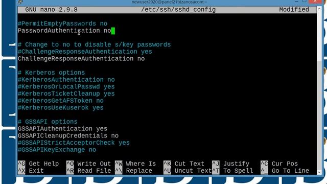 #6 Disable Root login and password authentication CENTOS RHEL Server - Cyberpanel Tutorial смотреть онлайн