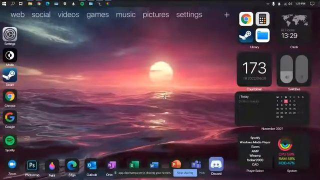 lively wallpaper (MacOs BigSur on rainmeterin windos) PAT 02 смотреть онлайн