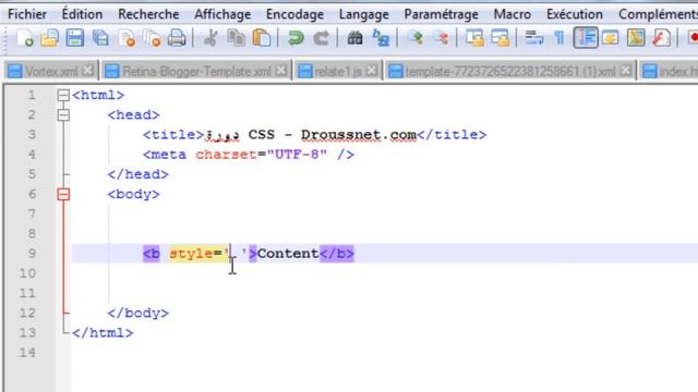 دورة CSS الدرس 2 أين وكيف يتم كتآبة كود CSS смотреть онлайн