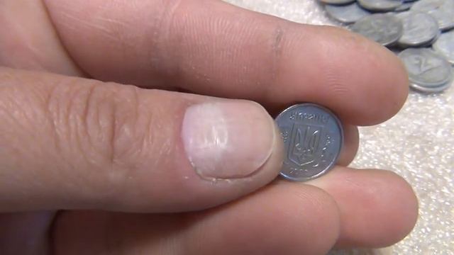 Результаты переборки монет Украины - 1, 2 коп . смотреть онлайн