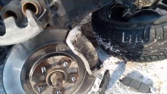 замена передних тормрзных колодок кашкай J10 смотреть онлайн