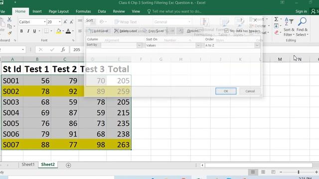 Advance features of Excel Class 6 Computer смотреть онлайн