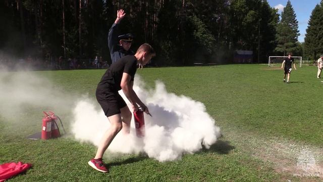 Пожарный батл в лагере Орленок смотреть онлайн