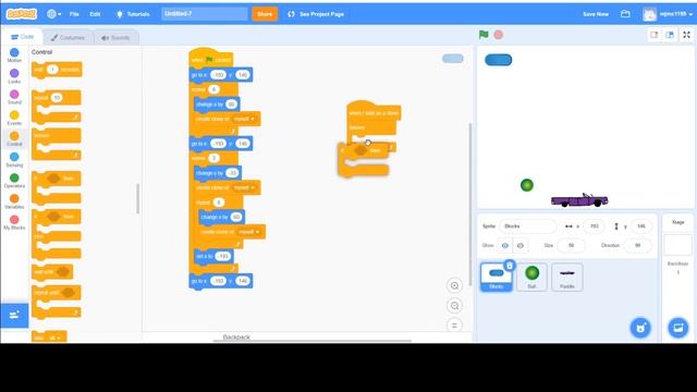 How to make a Brick Breaker Game Using Scratch смотреть онлайн