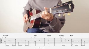 【TAB】Carpenters - Close to You - FingerStyle Jazz Guitar ソロギター【タブ】