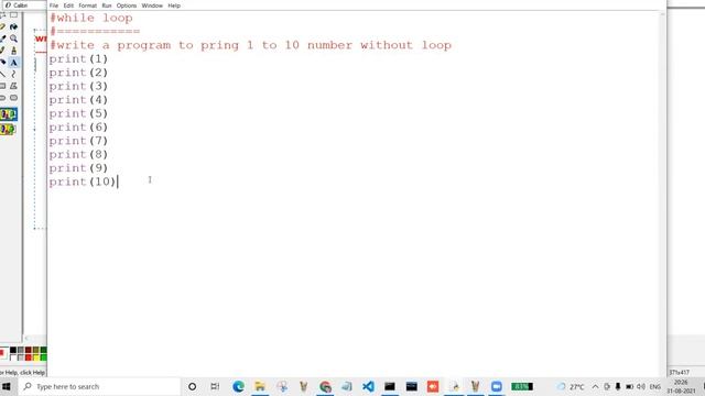 While Loop | Syntax Of While Loop | Python Basic 2 Top смотреть онлайн