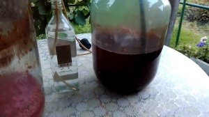 Рецепт малинового вина 2 часть. Продолжение.