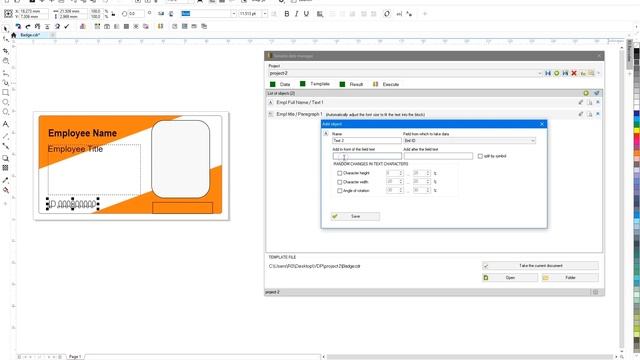 Import and use variable data from CSV files in CorelDraw смотреть онлайн