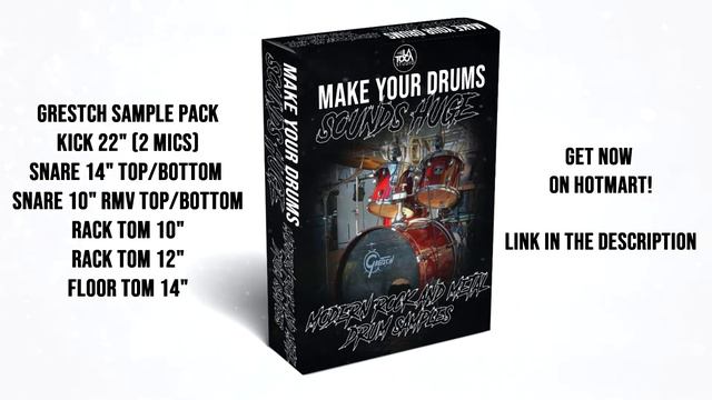 LaToca Rock/Metal Drum Samples - MAKE YOUR DRUMS SOUNDS HUGE смотреть онлайн