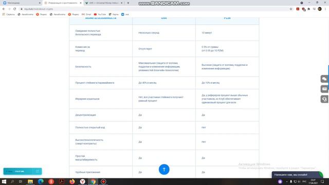 Рой Клуб. Криптовалют UMI и PRIZM. Сравнительная характеристика UMI и PRIZM. Выбери криптовалюту. смотреть онлайн