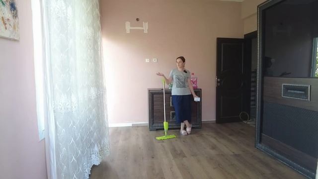 Постелили ламинат в спальне. Почему убираюсь сама и не нанимаю клининг? смотреть онлайн