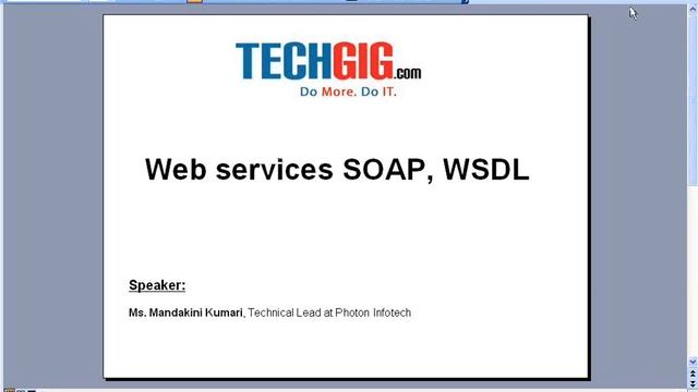 Introduction - Web services SOAP, WSDL.wmv смотреть онлайн