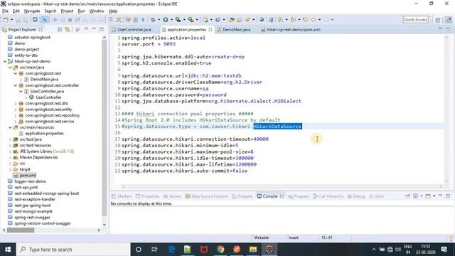 springboot connection pooling rest api смотреть онлайн
