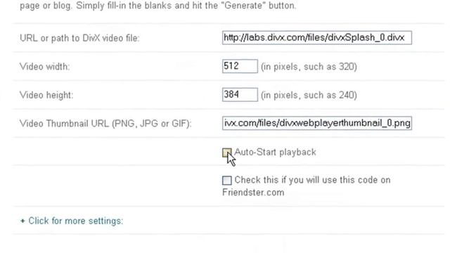 How To use DivX Web Player Code Generator смотреть онлайн