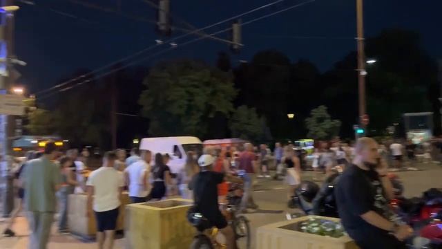 Vitosha Boulevard. Sofia, Bulgaria смотреть онлайн