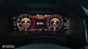 Skoda Kodiaq цифровая панель сброс сообщения о замене масла