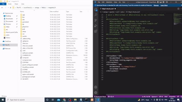 100 % Work | How to install magento 2.4.4 on windows 10 using xammp localhost @RockingSupport смотреть онлайн