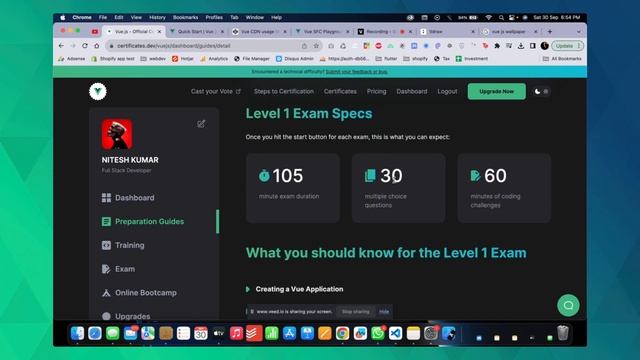 VueJS Developer Certification | Vue 3 Crash Course – Intro смотреть онлайн