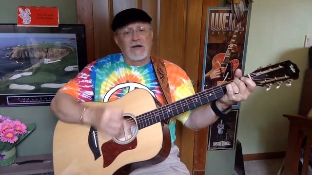 2356 - Thank You Girl - Beatles cover - Vocals - Acoustic guitar & chords смотреть онлайн