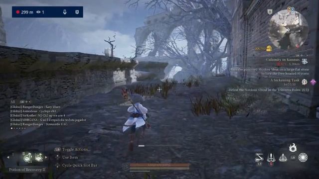 Bless Unleashed Crater Good Challenge 90% Fall damage without dying смотреть онлайн