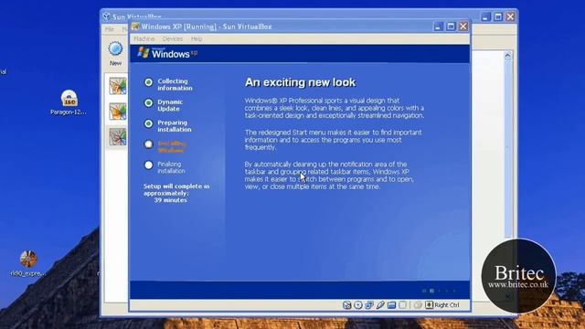 How to Install Windows XP on Sun Virtualbox by Britec смотреть онлайн