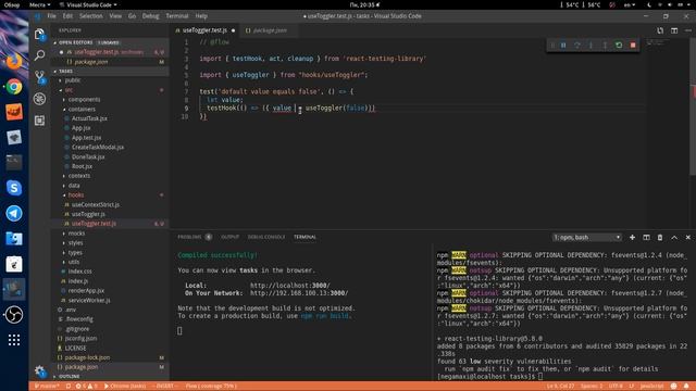 TODO-шка на React Hooks: тестирование (часть 1) смотреть онлайн
